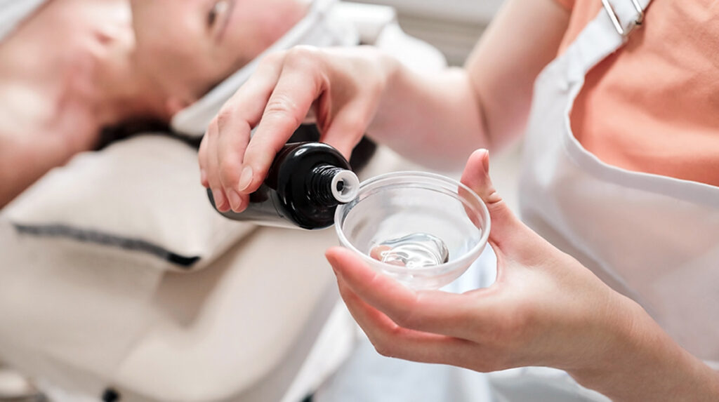 dobór rodzaju peelingu do typu skory